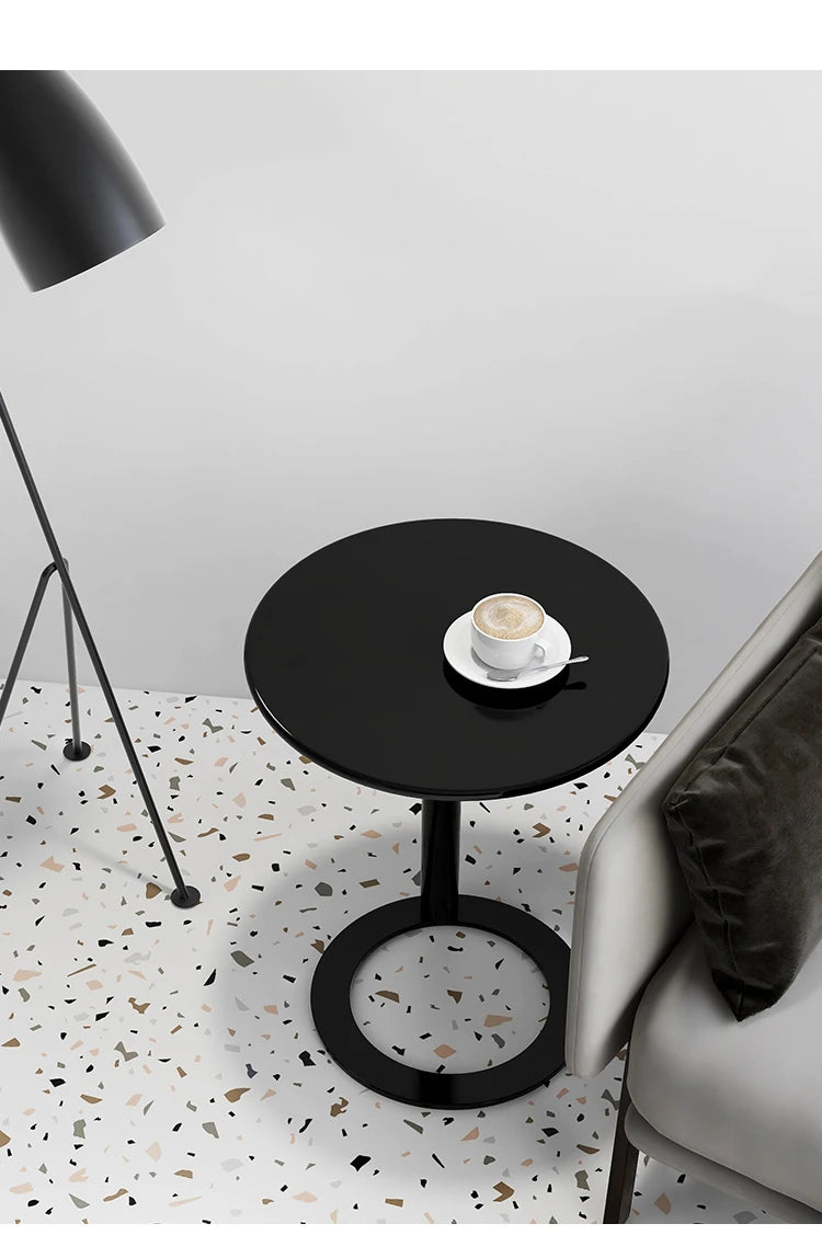 Nordic Living Room Furniture Coffee Table Metal Craft Mini Sofa Side Tables Indoor Mobile Bedside Table Home Decor Furnitures