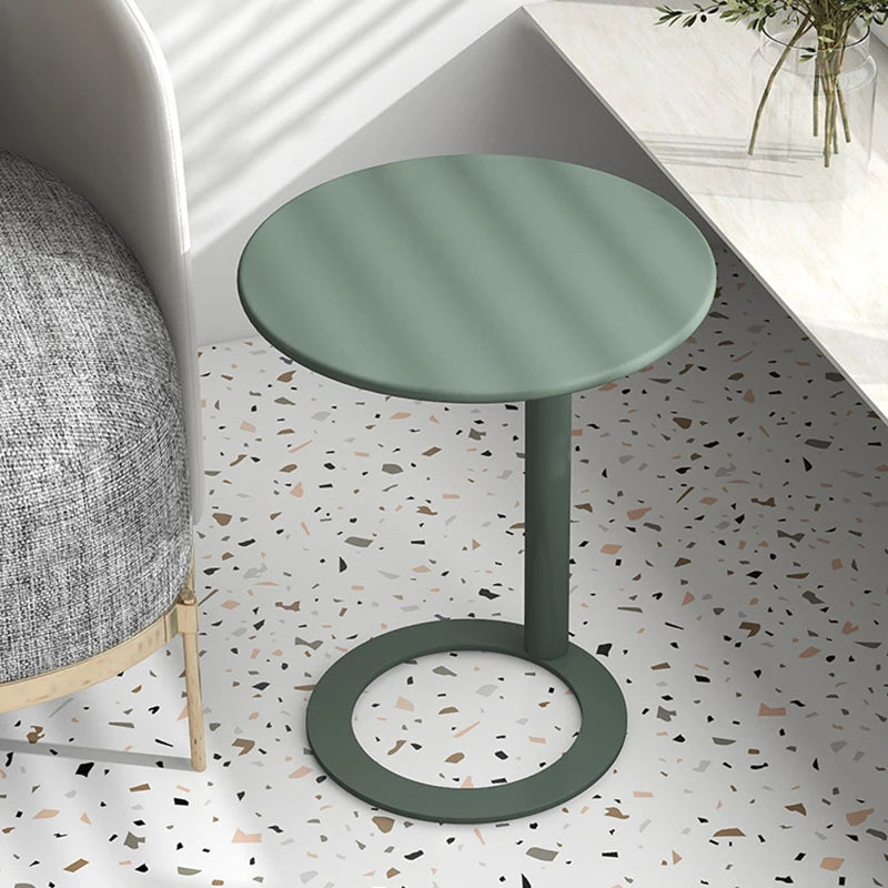 Nordic Living Room Furniture Coffee Table Metal Craft Mini Sofa Side Tables Indoor Mobile Bedside Table Home Decor Furnitures
