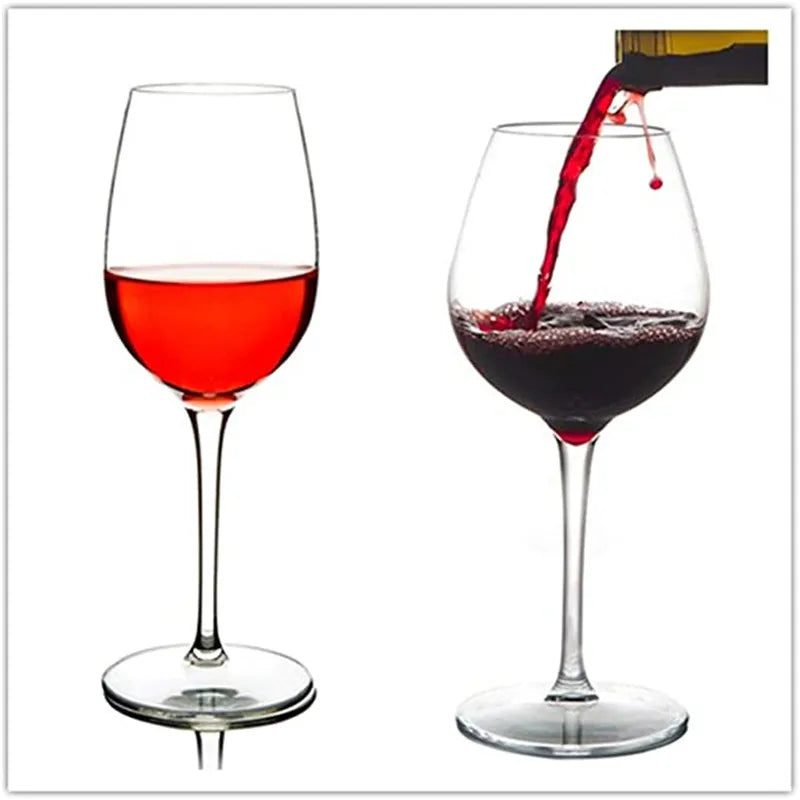 2Pcs Tritan Plastic Red Wine Glass Unbreakable Wine Goblet Cocktail Glass For Home Wedding Party Travel Picnic Juice Wine Cups