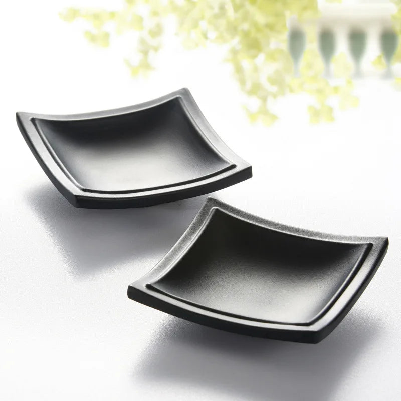 Imitation Porcelain Dinnerware Dinner Plates Tapas Dish With Hot Pot Restaurant A5 Melamine Dish Melamine Tableware