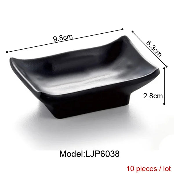 Imitation Porcelain Dinnerware Dinner Plates Tapas Dish With Hot Pot Restaurant A5 Melamine Dish Melamine Tableware