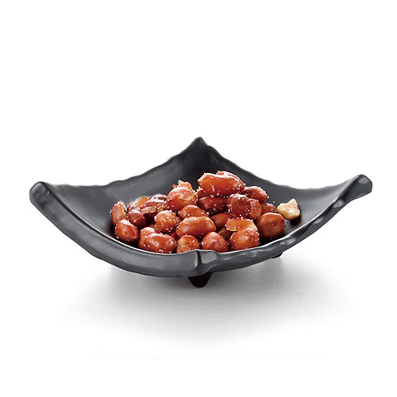 Imitation Porcelain Dinnerware Dinner Plates Tapas Dish With Hot Pot Restaurant A5 Melamine Dish Melamine Tableware