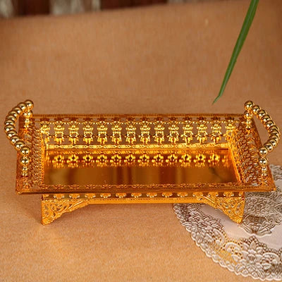 Special offer shipping high-end European fruit plate hotel supplies KTV Home Furnishing gold silver size fruit compote