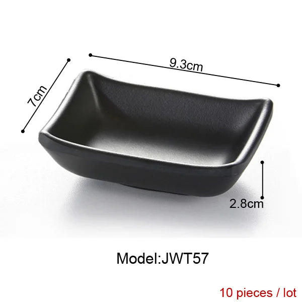 Imitation Porcelain Dinnerware Dinner Plates Tapas Dish With Hot Pot Restaurant A5 Melamine Dish Melamine Tableware