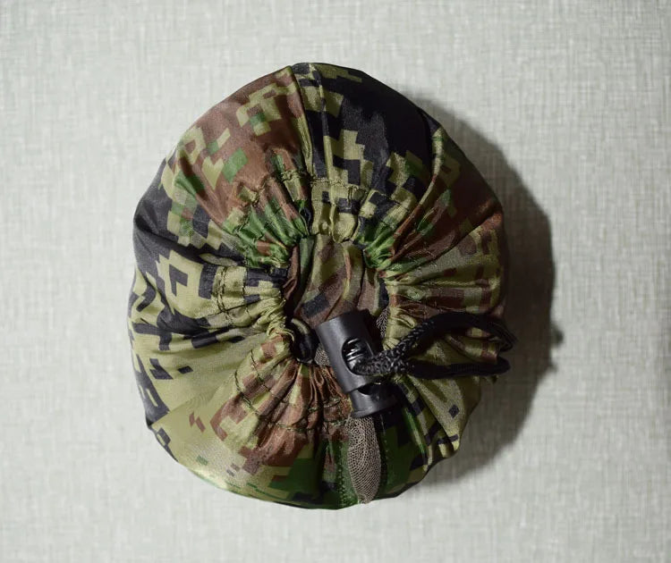 SWIFT 250x135cm Portable Camouflage High Strength Parachute Nylon Camping Mosquito Hammock With Mosquito Nets