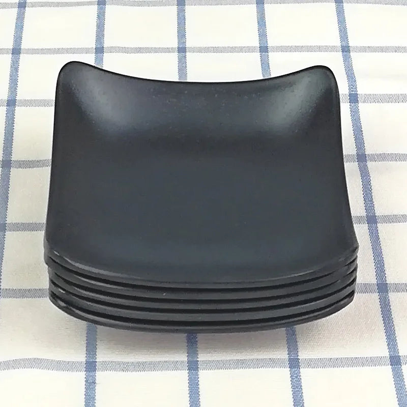 Imitation Porcelain Dinnerware Dinner Plates Tapas Dish With Hot Pot Restaurant A5 Melamine Dish Melamine Tableware