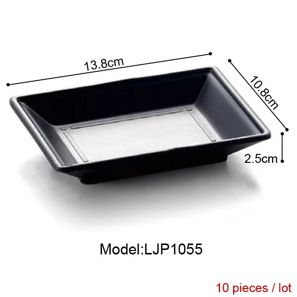Imitation Porcelain Dinnerware Dinner Plates Tapas Dish With Hot Pot Restaurant A5 Melamine Dish Melamine Tableware