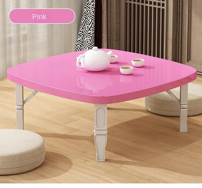 Furniture For Home Folding Household Small Tea Coffee Square Tables Simple Dining Carpet Tatami Bed Desk Balcony Computer Table