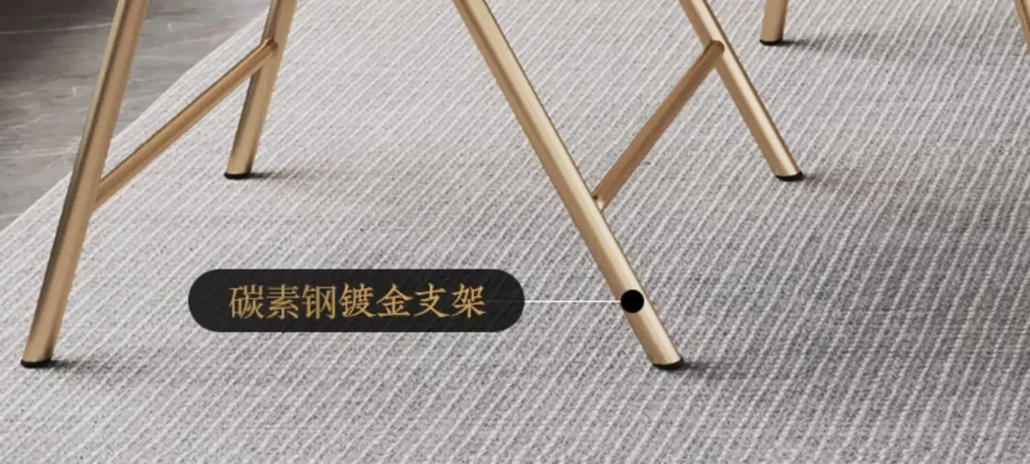 1.4 and 1.6 M Rectangular Folding Table Small Apartment Dining Table Multi-Functional Retractable Dining Table and Chair