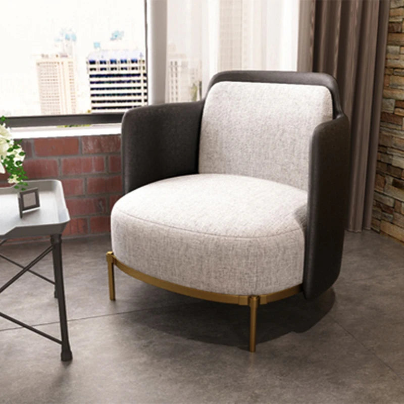 Nordic Single-Seat Sofa Chair Living Room Home Sofa Table and Chair