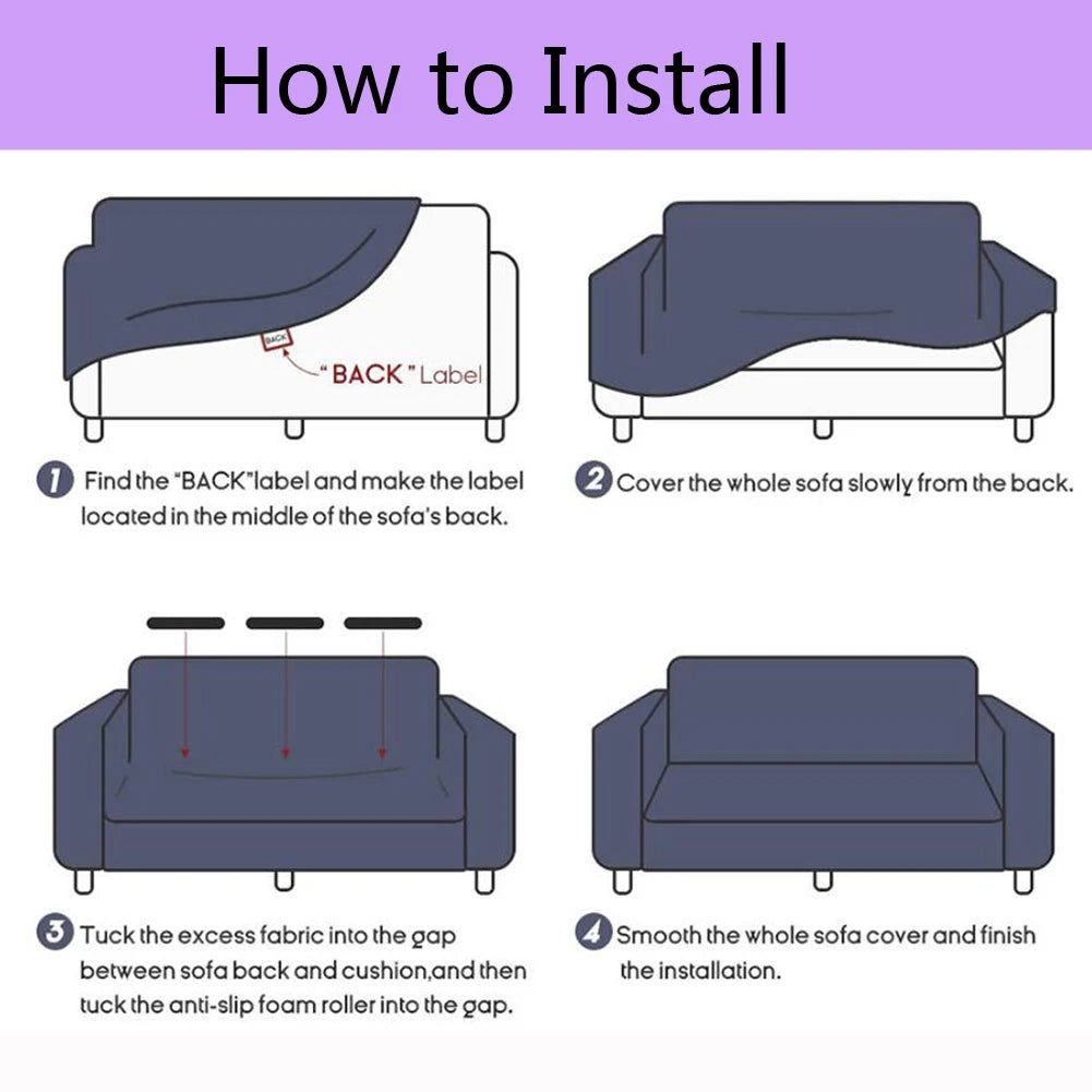 Cover For Living Room Adjustable Marble Sofas Chaise Covers Lounge Sectional Couch Corner Sofa Slipcover L Shape