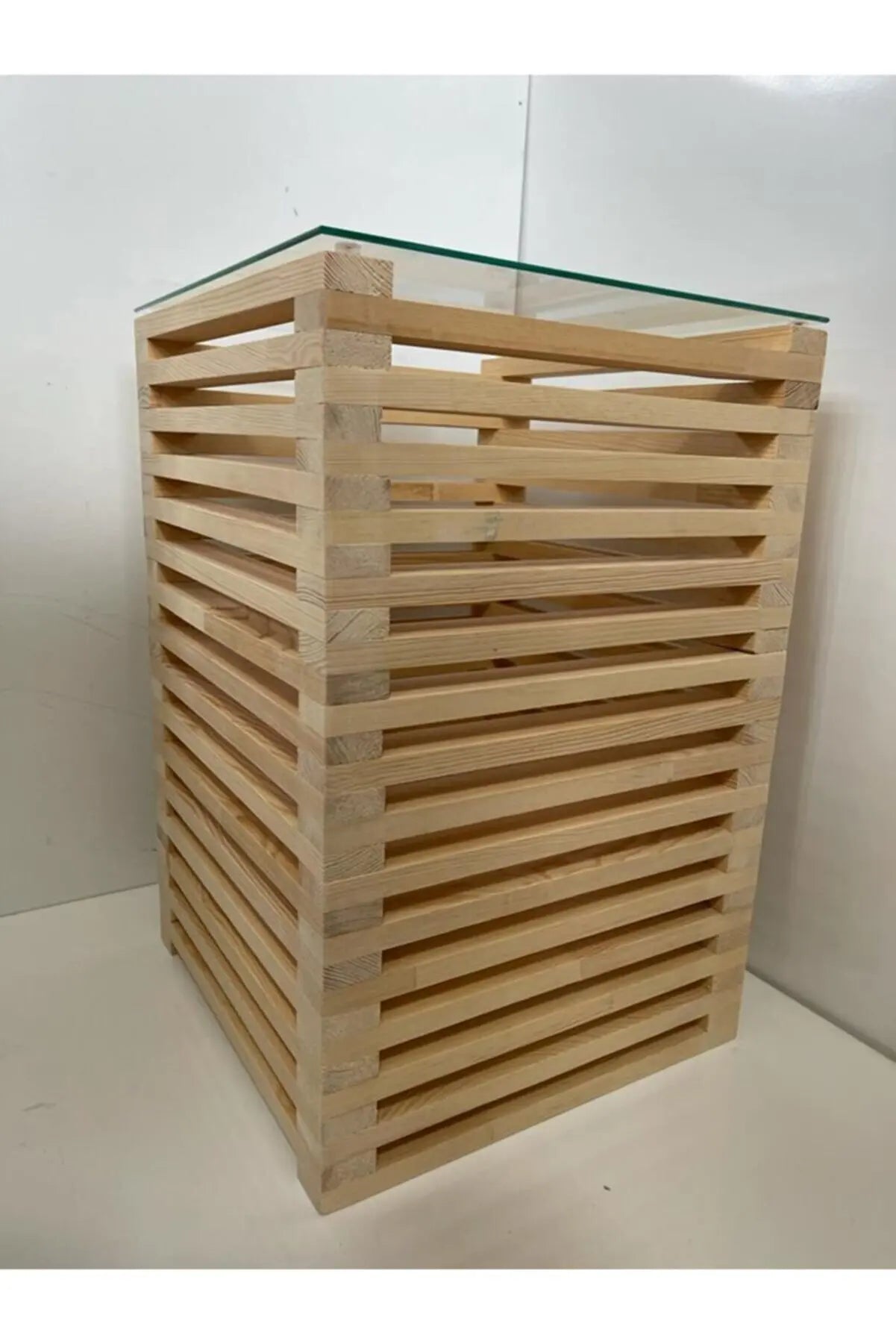 Wooden Illuminated Nightstand, decorative home furnishings bedroom lighting elegant coffee table bedside lamp