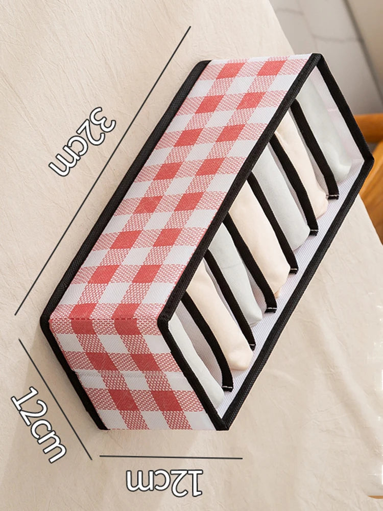 Foldable Wardrobe Closet Bedroom Storage Clothes Sock Bra Pants Organizer Underwear Box Stackable Drawers For Cabinet Save Space