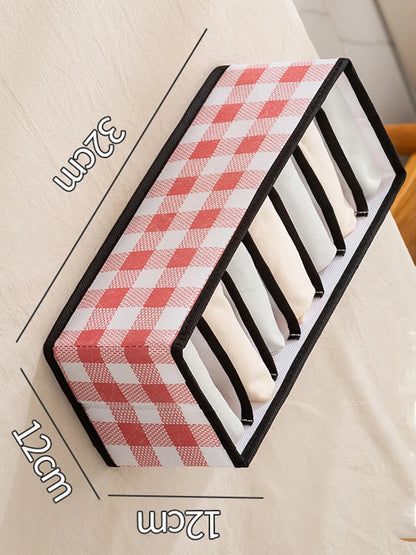 Foldable Wardrobe Closet Bedroom Storage Clothes Sock Bra Pants Organizer Underwear Box Stackable Drawers For Cabinet Save Space