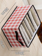 Foldable Wardrobe Closet Bedroom Storage Clothes Sock Bra Pants Organizer Underwear Box Stackable Drawers For Cabinet Save Space