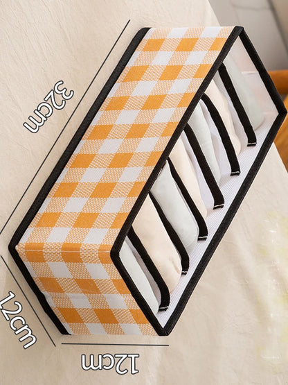 Foldable Wardrobe Closet Bedroom Storage Clothes Sock Bra Pants Organizer Underwear Box Stackable Drawers For Cabinet Save Space
