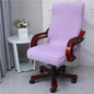 Plus Size Office Chair Covers Computer Universal Stretch Boss Chair Cover Modern High Back Rotating Lift Arm Chair Cover