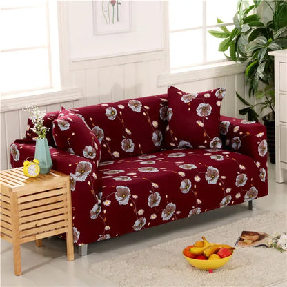 Elastic Sofa Covers Universal Slipcovers Stretch Sectional Throw Couch Corner Cover Cases for Living Room Armchairs1/2/3/4 Seat