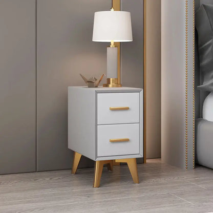 Bedside Table Modern Minimalist Ultra-narrow Light Luxury Simple Free Installation Bedroom Mini Furniture Small Shelf Cabinet