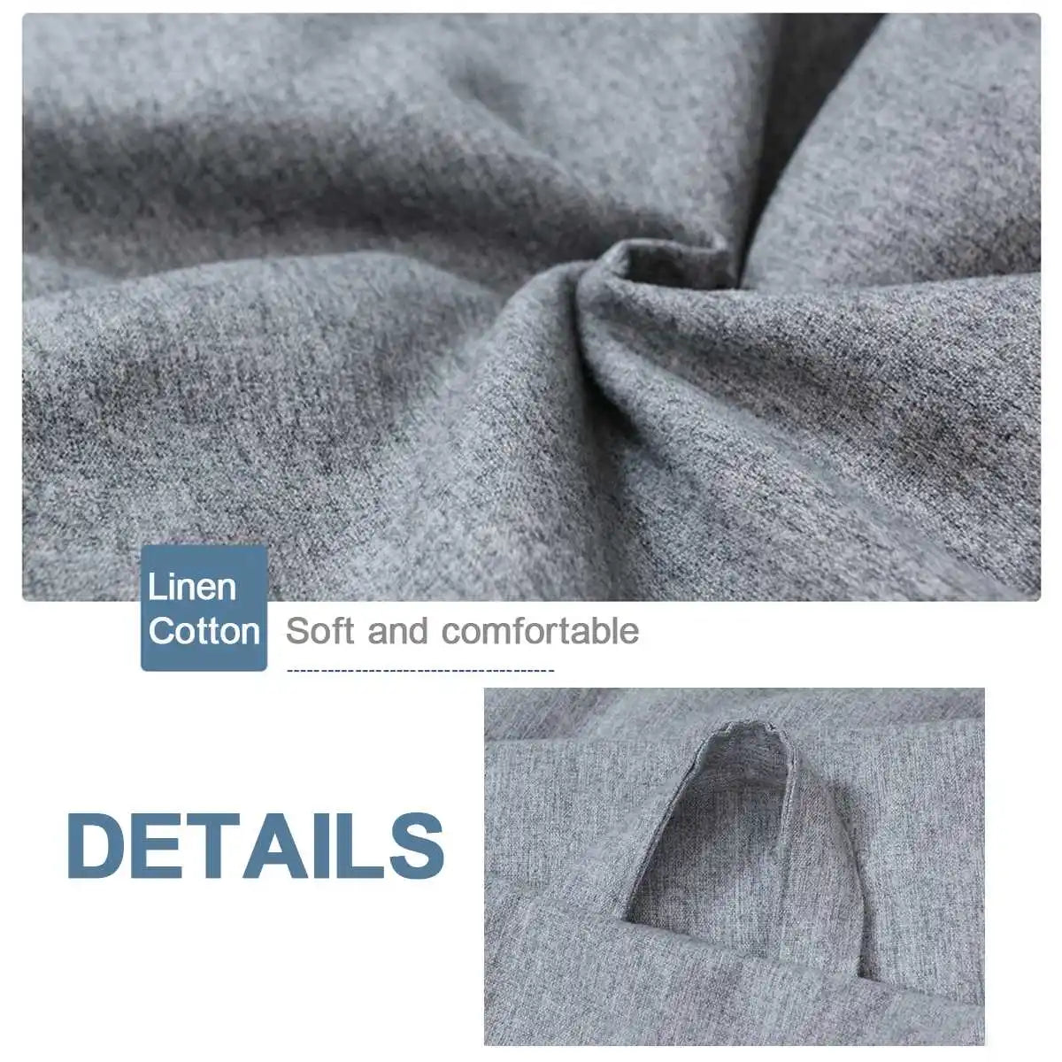 Large Small Lazy BeanBag Sofas Cover Chairs without Filler Linen Cloth Lounger Seat Bean Bag Pouf Puff Couch Tatami Living Room