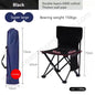 Bearing 150kg waterproof tensile 600D oxford outdoor collapsible compact foldable fishing traveling carrying away  beach chair