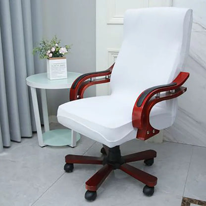 Plus Size Office Chair Covers Computer Universal Stretch Boss Chair Cover Modern High Back Rotating Lift Arm Chair Cover