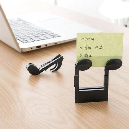Single Double Music Notes Sock Clips Bag  Clamp Cloth Dry Storage Hanger Lingerie Hooks  Hat Underwear  HK-40