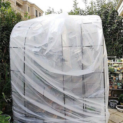 New Transparent PE Tarp Gazebo Canopy Awnings Outdoor Garden Succulent Plants Rainproof Cloth Keep Warm Tarpaulin