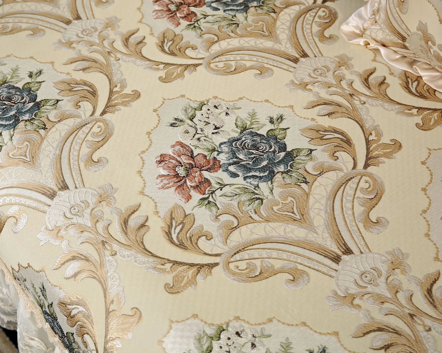 Modern High Quality Flower Embroider Sofa Towel Sofa Covers For Corner Sofa 1/2/3/4 Sectional Sofa Cover For Living Room Textile