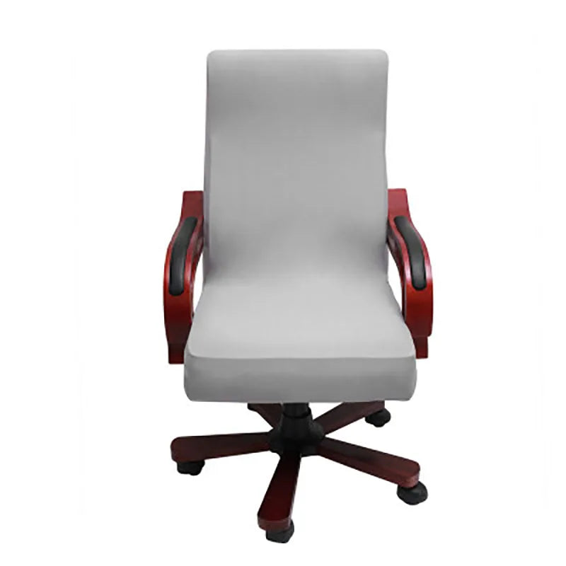 Plus Size Office Chair Covers Computer Universal Stretch Boss Chair Cover Modern High Back Rotating Lift Arm Chair Cover