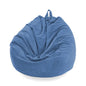 10 Color Lazy Sofas Cover Chairs big with Inner Liner Warm Corduroy Lounger Seat Bean Bag Pouf Puff Couch Tatami Living Room