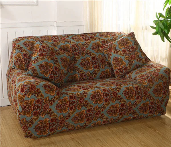 Elastic Sofa Covers Universal Slipcovers Stretch Sectional Throw Couch Corner Cover Cases for Living Room Armchairs1/2/3/4 Seat