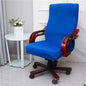 Plus Size Office Chair Covers Computer Universal Stretch Boss Chair Cover Modern High Back Rotating Lift Arm Chair Cover