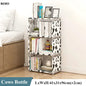 Bookcase Simple Bookshelf Easy Assembly Children Book Shelf Space-saving Sundries Organizer Rack Home Furniture Storage Holder