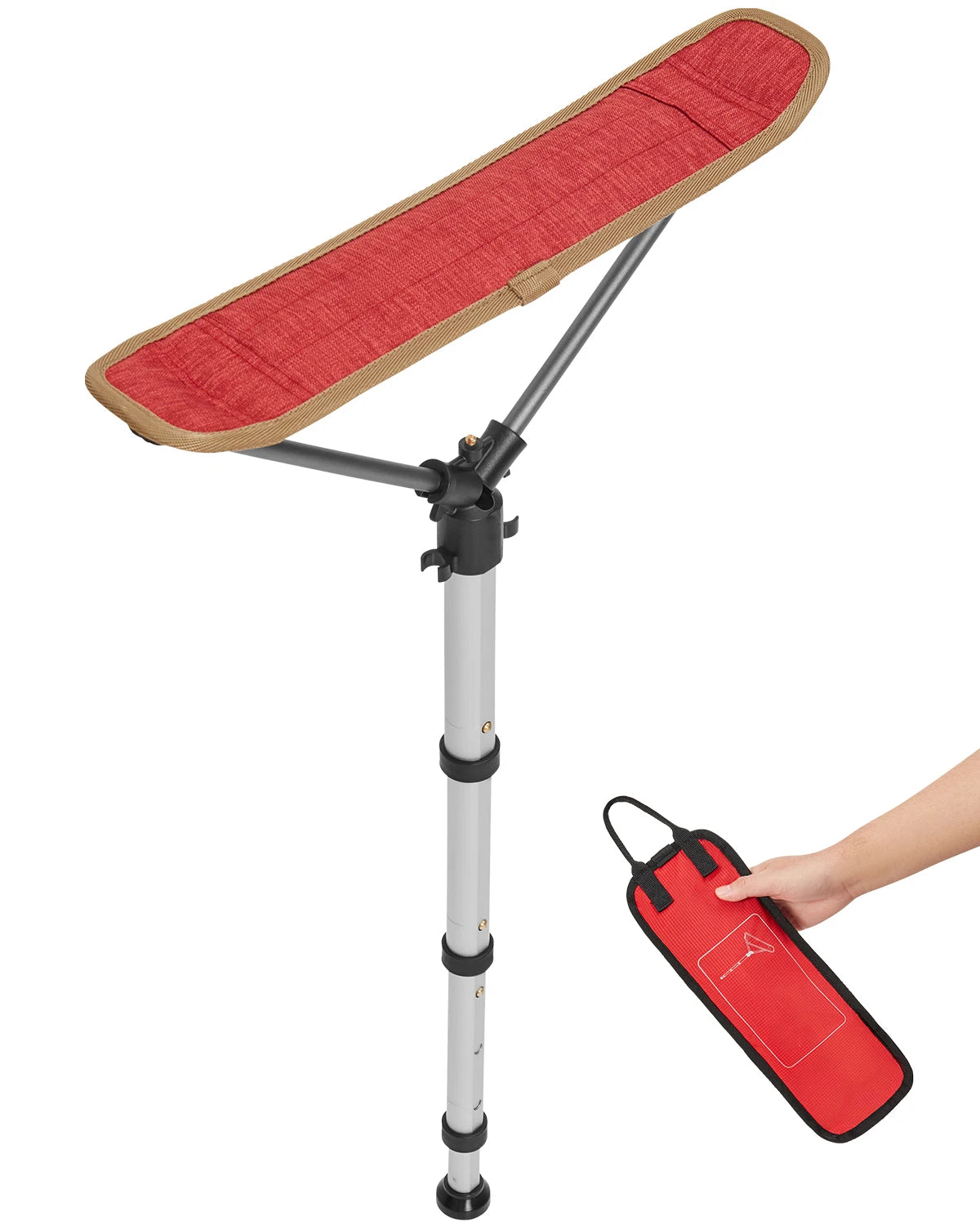 Outdoor Furniture Fishing Chair Adjustable Telescopic Stool Portable Folding Beach Chair Multifunctional Camping Folding Stool