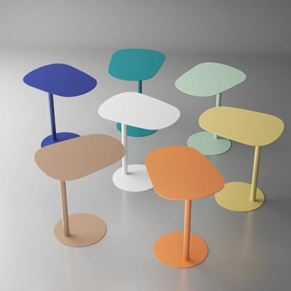 Household Furniture Iron Art Mini Coffee Tables Nordic Home Living Room Decoration Indoor Mobile Bedside Table Sofa Side Tables