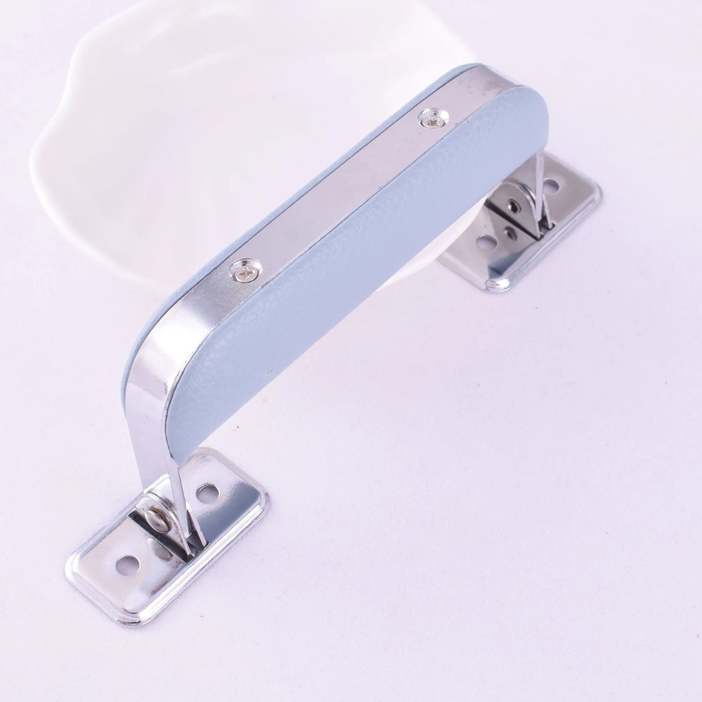 Luggage Handle Leather Handle Pull Handle Suitcase Side Holder for Cabinet Dresser Toolbox Luggage Trunk Replacement 1pcs