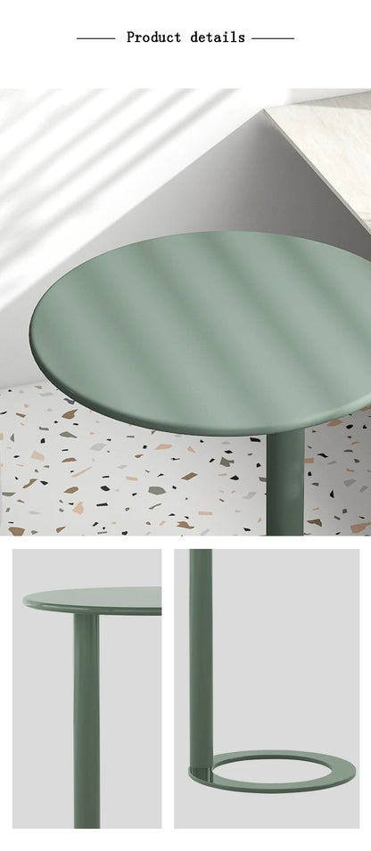 Nordic Living Room Furniture Coffee Table Metal Craft Mini Sofa Side Tables Indoor Mobile Bedside Table Home Decor Furnitures