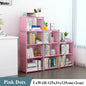 Bookcase Simple Bookshelf Easy Assembly Children Book Shelf Space-saving Sundries Organizer Rack Home Furniture Storage Holder
