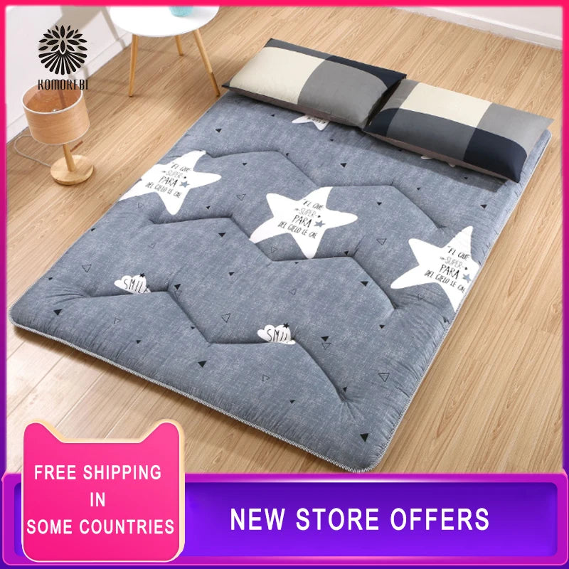 Non-slip Sleeping Mattress Household Hotel Bedding Protection Pad Student Folding Tatami Mattresses Floor Ground Sleeping Mat