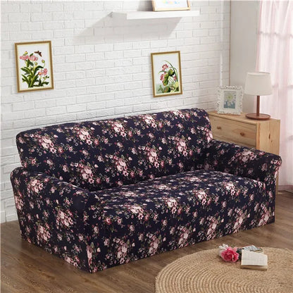 Elastic Sofa Covers Universal Slipcovers Stretch Sectional Throw Couch Corner Cover Cases for Living Room Armchairs1/2/3/4 Seat