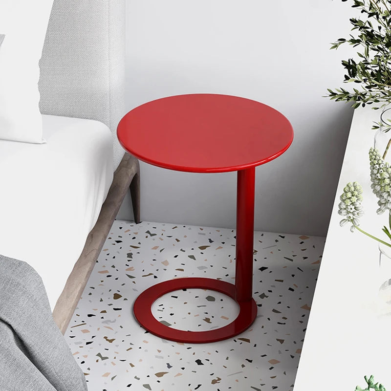 Nordic Living Room Furniture Coffee Table Metal Craft Mini Sofa Side Tables Indoor Mobile Bedside Table Home Decor Furnitures