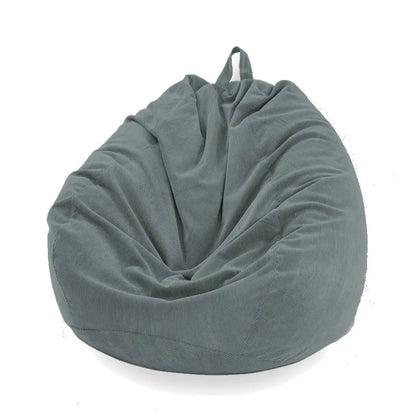 10 Color Lazy Sofas Cover Chairs big with Inner Liner Warm Corduroy Lounger Seat Bean Bag Pouf Puff Couch Tatami Living Room