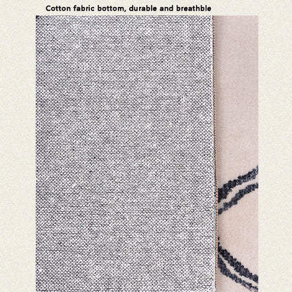 Morocan rug Tapis Salon 200X300 Black White Fluffy Carpet Rug For Kids Bedroom Bedside Carpet Living Room Square Sofa Table Rug