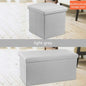 Multifunctional Household Storage Stool Fashion Chair Living Room Ottoman Padded Stools Home Furniture Solid Color Sofa Chair