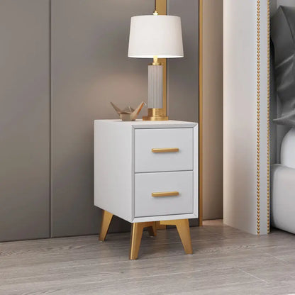 Bedside Table Modern Minimalist Ultra-narrow Light Luxury Simple Free Installation Bedroom Mini Furniture Small Shelf Cabinet