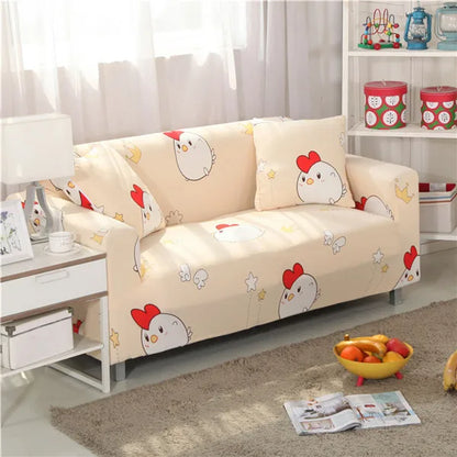 Elastic Sofa Covers Universal Slipcovers Stretch Sectional Throw Couch Corner Cover Cases for Living Room Armchairs1/2/3/4 Seat