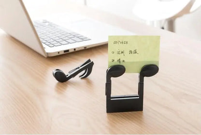 Single Double Music Notes Sock Clips Bag  Clamp Cloth Dry Storage Hanger Lingerie Hooks  Hat Underwear  HK-40