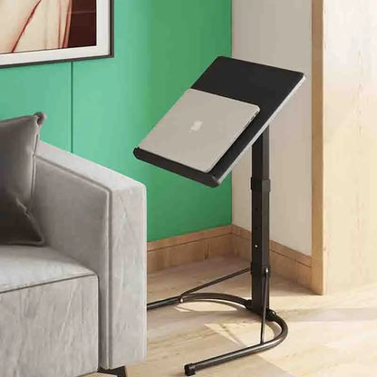 Portable Foldable Computer Desk Laptop Lazy Bed Desk Simple Lifting Small Plastic Table Folding Table Removable Bedside Table