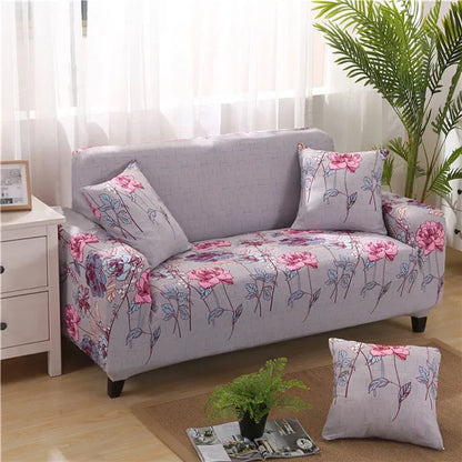 Elastic Sofa Covers Universal Slipcovers Stretch Sectional Throw Couch Corner Cover Cases for Living Room Armchairs1/2/3/4 Seat